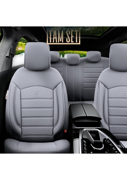 Inspire Design Premium Deri Ekstra Destekli Universal Oto Koltuk Kılıfı Tam Set modelleri
