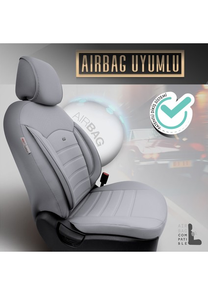 Inspire Design Premium Deri Ekstra Destekli Universal Oto Koltuk Kılıfı Tam Set indirimleri