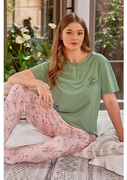 Kısa Kol Kadın Pijama Takım 26135