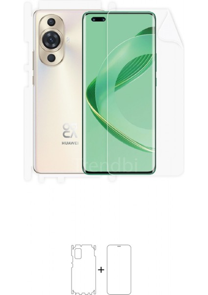 Huawei Nova 11 Pro Full Kaplama 360 Derece Ön Arka ve Yanlar Poliüretan Film