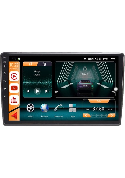 Vw Passat Android 10 Multimedya Carplay 2gb Ram + 32GB HDD Navigasyon Ekran