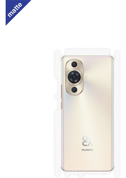 Huawei Nova 11 Pro Mat Arka ve Yan Kaplama Poliüretan Film