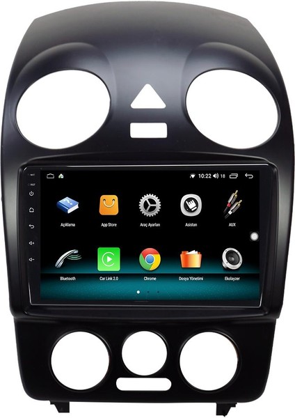 Vw Beetle Android 10 Multimedya Carplay 2gb Ram + 32GB HDD Navigasyon Ekran fırsatları