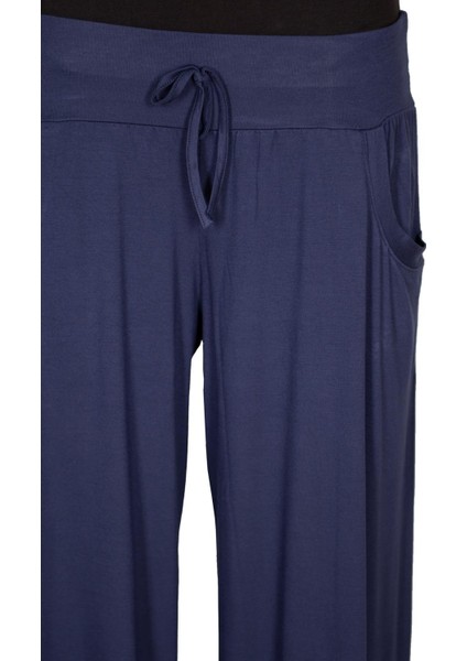 Kadın Elisa Viskon Penye Cepli Spor Safir Pantolon Etek fiyatları