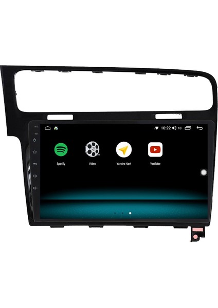 Vw Golf 7 Android 10 Multimedya Carplay 2gb Ram + 32GB HDD Navigasyon Ekran