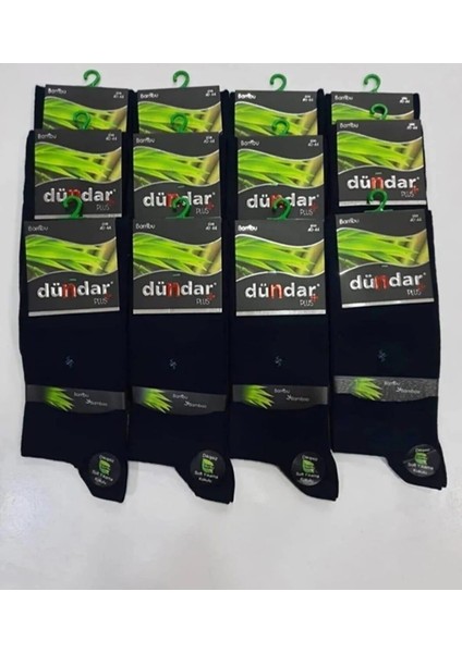 Plus 5602 Erkek Bambu Likralı Çorap 6 Adet