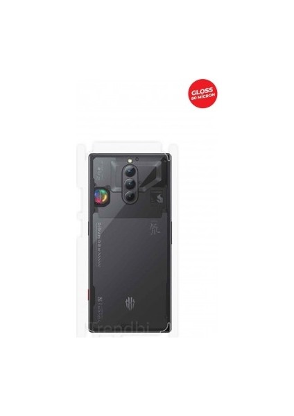 Zte Nubia Red Magic 8s Pro Plus Arka ve Yan Kaplama Koruyucu Hd Film