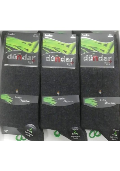 Plus 5602 Erkek Bambu Likralı Çorap 6 Adet