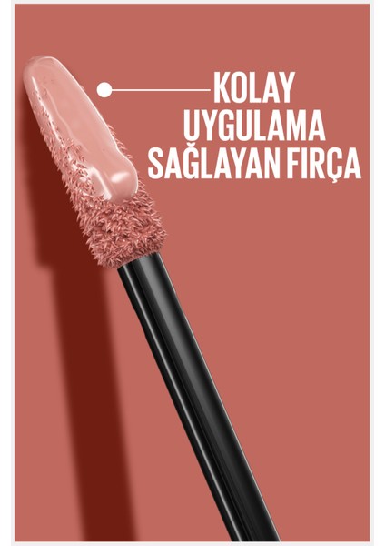 Super Stay Vinyl Ink Likit Parlak Ruj 120 Punchy Mini Falsies Surreal Maskara Li modelleri