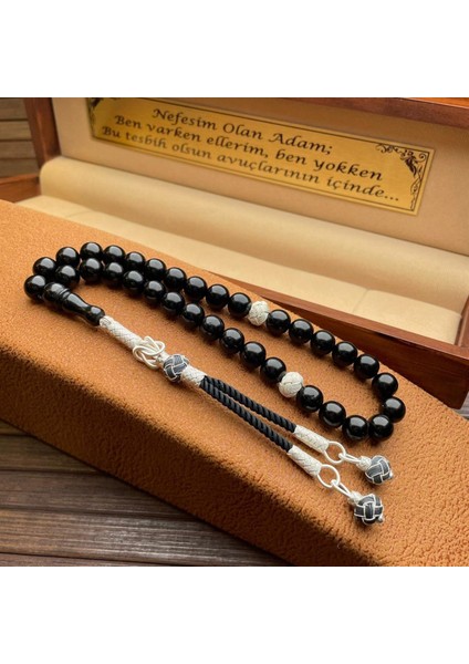 Kazaziye Örmesi Tasarımlı Oltu Taşı Tesbih modelleri