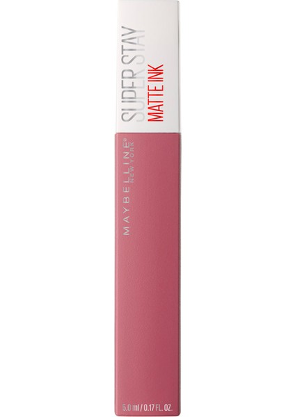 Maybelline New York Super Stay Matte Ink Likit Mat Ruj - 15 Lover - Pembe Mini Tattoo Liner Li