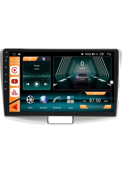 Vw Passat B7 Android 10 Multimedya Carplay 2gb Ram + 32GB HDD Navigasyon Ekran