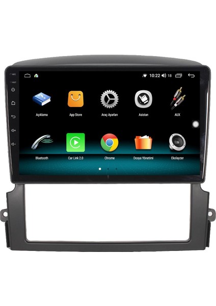 Kia Sorento Android 10 Multimedya Carplay 2gb Ram + 32GB HDD Navigasyon Ekran