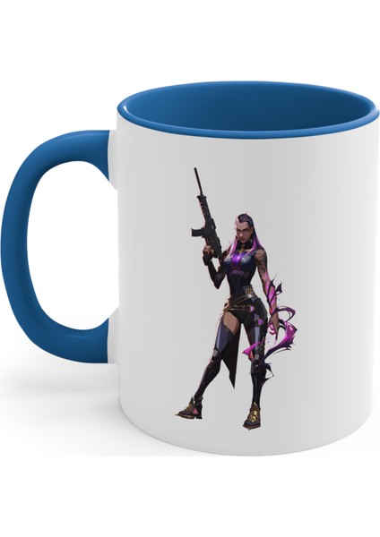 Özel Tasarım Renkli Valorant Kupası, Reyna Kupası, Valorant Fanları Için Eşsiz Hediyelik Kupa