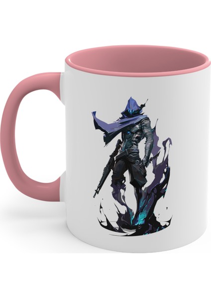 Özel Tasarım Renkli Valorant Kupası, Omen Kupası, Valorant Fanları Için Eşsiz Hediyelik Kupa