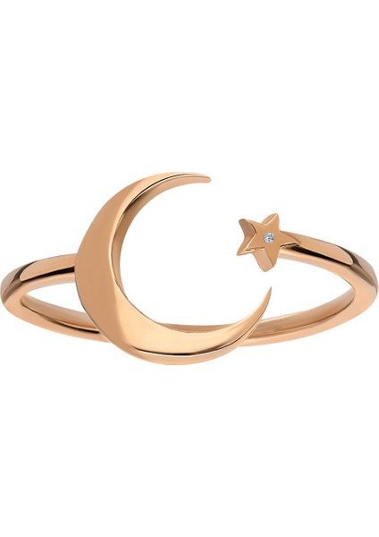 Pırlanta Ay Yıldız Yüzük 0442R0029 fiyatları