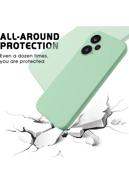 Xiaomi Poco F5 5g/redmi Note 12 Turbo, Yumuşak Astar+Sıvı Silikon Akıllı Telefon Kasası Kılıflı Kılıf (Yurt Dışından) indirimleri