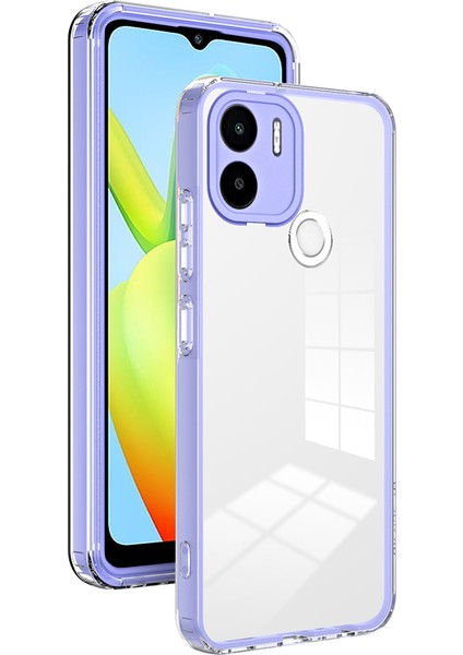 Xiaomi Redmi A1+ 4g/redmi A2+ 4g/poco C50 4g Tpu+ Pc Temiz Telefon Kılıf Önleme Önleyici Kapak (Yurt Dışından)