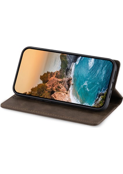 Xiaomi 13 Pro 5g Telefon Kılıfı, Çizgi Önleyici Pu Deri + Mat Tpu Stand Kapağı (Yurt Dışından)