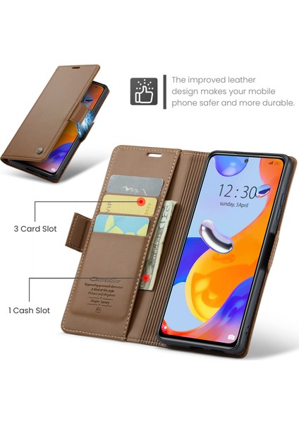 Xiaomi Redmi Note 11 Pro 4g (Mediatek)/note 11 Pro 5g (Qualcomm)/note 12 Pro 4g Rfıd Engelleme Telefon Kapağı (Yurt Dışından)