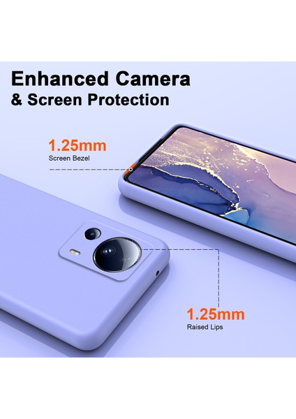 Xiaomi 13 Lite/civi 2 5g 2.2mm Tpu Telefon Kılıfı Fiber Astar Ka Anti-Drop Telefon Kapak Black (Yurt Dışından) fırsatları