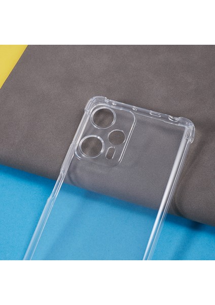 Xiaomi Redmi Note 12 Turbo/poco F5 5g Yumuşak Tpu Kasa Takviyeli Köşeler Dalgalı Antilandırılmış Telefon Kapağı (Yurt Dışından) indirimleri