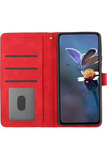 Xiaomi Redmi Note 11 4g (Mediatek)/10 4g (2021)/10 2022 4g/10 Prime Çiçekler Baskılı Stand Cüzdan Kılıf Deri Telefon Kabuğu (Yurt Dışından)