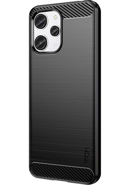 Xiaomi Redmi 12 4g Karbon Fiber Doku Kabuğu Fırçalanmış Tpu Telefon Vaka Telefon Kapağı (Yurt Dışından) fiyatları