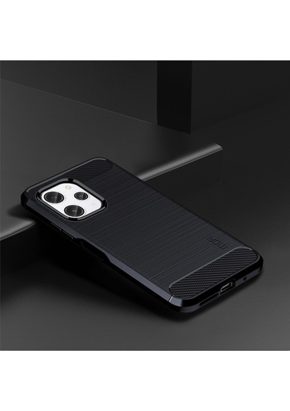 Xiaomi Redmi 12 4g Karbon Fiber Doku Kabuğu Fırçalanmış Tpu Telefon Vaka Telefon Kapağı (Yurt Dışından) indirimleri