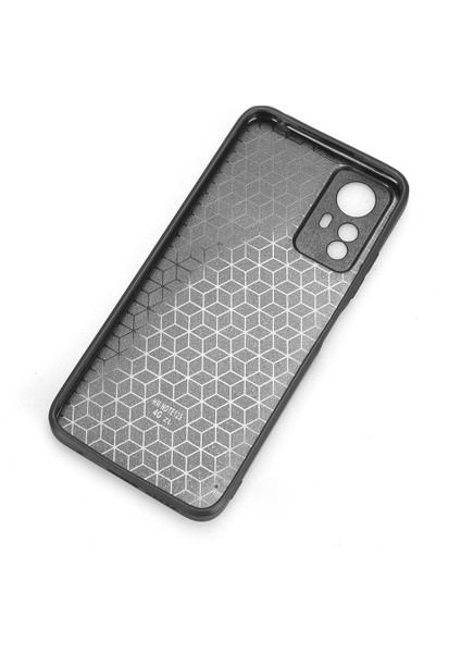 Xiaomi Redmi Note 12S 4g, Pu Deri Kaplamalı Tpu+Pc Cowhide Doku Telefon Kapağı (Yurt Dışından)