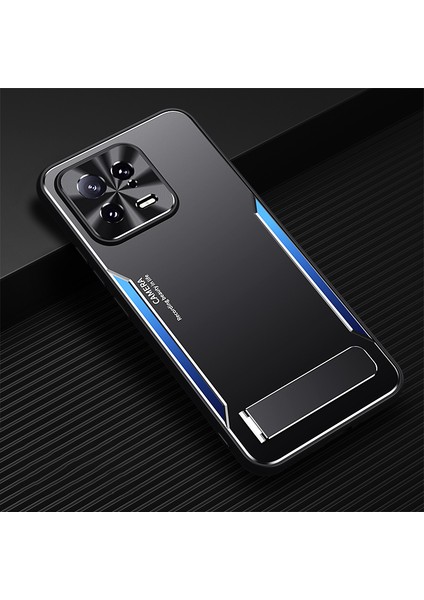 Xiaomi 13 Cep Telefonu Kapağı Sert Alüminyum Alaşımı + Esnek Tpu Kickstand Telefon Kasası (Yurt Dışından) fiyatları