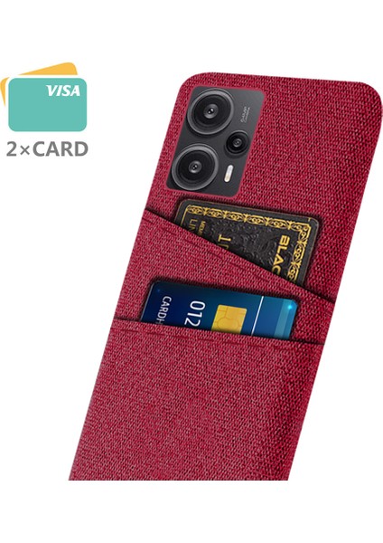 Xiaomi Redmi Note 12 Turbo/poco F5 5g Telefon Kılıfı Sert Pc + Bez Çift Kart Yuvaları Kapak (Yurt Dışından) fiyatları