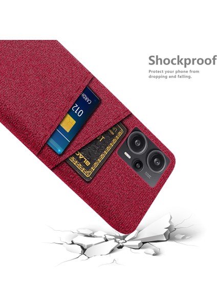 Xiaomi Redmi Note 12 Turbo/poco F5 5g Telefon Kılıfı Sert Pc + Bez Çift Kart Yuvaları Kapak (Yurt Dışından) fırsatları