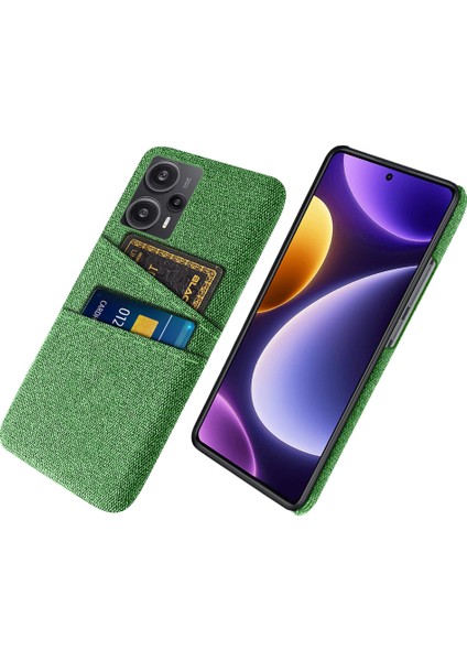 Xiaomi Redmi Note 12 Turbo/poco F5 5g Telefon Kılıfı Sert Pc + Bez Çift Kart Yuvaları Kapak (Yurt Dışından)