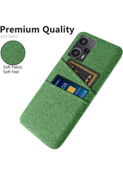 Xiaomi Redmi Note 12 Turbo/poco F5 5g Telefon Kılıfı Sert Pc + Bez Çift Kart Yuvaları Kapak (Yurt Dışından) modelleri