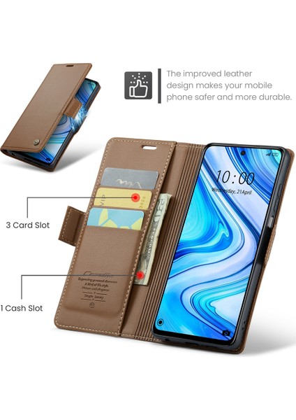 Lr Joyful Xiaomi Redmi Note 9s 4g/note 9 Pro 4g/note 9 Pro Maks Cüzdan Telefon Kılıfı (Yurt Dışından)