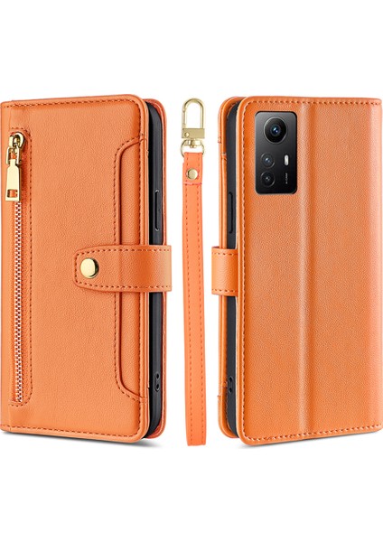 Xiaomi Redmi Note 12S 4g Stand Cüzdan Kılıfı Zipper Cep Pu Deri+Tpu Telefon Kapağı (Yurt Dışından) fiyatları