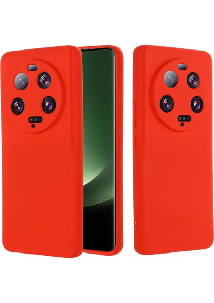 Xiaomi 13 Ultra Cep Telefonu Kabuğu Sıvı Silikon Koruma Kılıfı Yumuşak Astar Kapağı Kayışlı (Yurt Dışından) modelleri