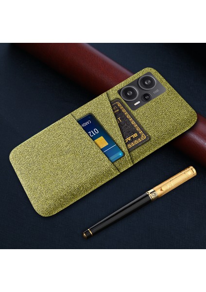 Xiaomi Redmi Note 12 Turbo/poco F5 5g Telefon Kılıfı Sert Pc + Bez Çift Kart Yuvaları Kapak (Yurt Dışından) indirimleri