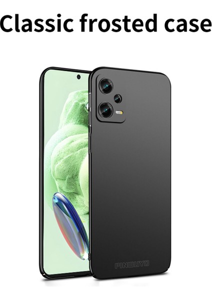 Xiaomi Redmi Note 12 5g (Global) Magnety Rıng Tuturu Ile Mat Pc Telefon Kılıfı (Yurt Dışından)