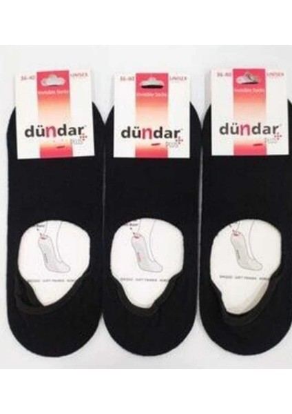 Plus 8214 Unisex Silikonlu Babet Çorap 12 Adet