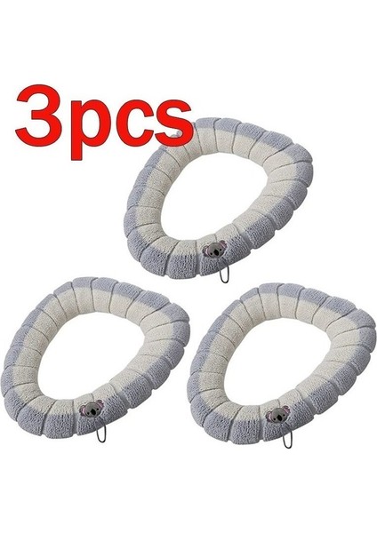 3 Klozet Kapağı Yastık (Yurt Dışından)