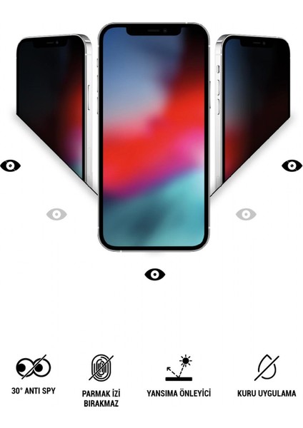 Honor X50 Mat Hayalet Ekran Koruyucu Yandan Görünmeyen Gizli Film