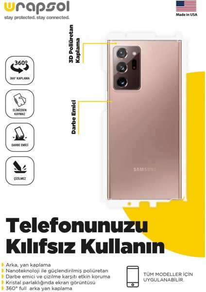 Huawei Nova 11 Pro Arka ve Yan Kaplama Poliüretan Film modelleri