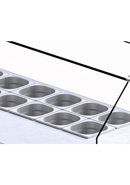 Krep & Sandviç Buzdolabı - 2 Kapılı - 150X70X133 cm fiyatları