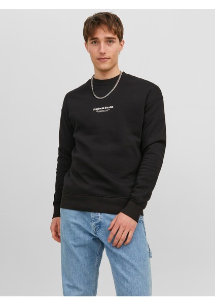 Jorvesterbro Erkek Siyah Sweatshirt 12241694-Black