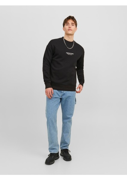 Jorvesterbro Erkek Siyah Sweatshirt 12241694-Black
