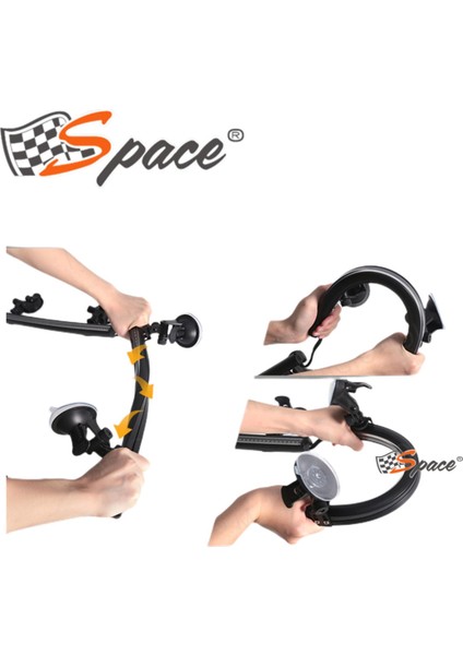 Çakar Lamba 12-32V Esnek Model 44CM Vantuzlu Çakarlı Mavi-Kırmızı / LAPA544 fiyatları