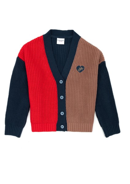 Kız Çocuk Indigo Triko Hırka 50256193-VR028