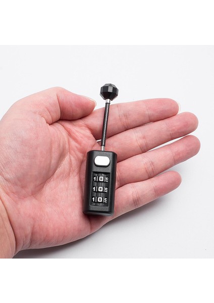 Seyahat Çantası Dolap Bavul Için 3 Basamaklı Asma Kilit Küçük Kilitler (Yurt Dışından) indirimleri